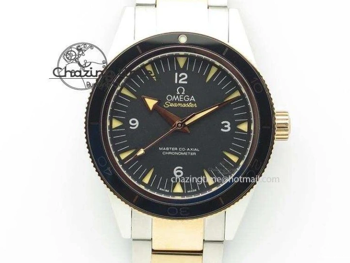 0401 De Ville Hour Vision Co-Axial 41mm SS V6F Best Edition Black Dial On SS Bracelet A BestValue 8277